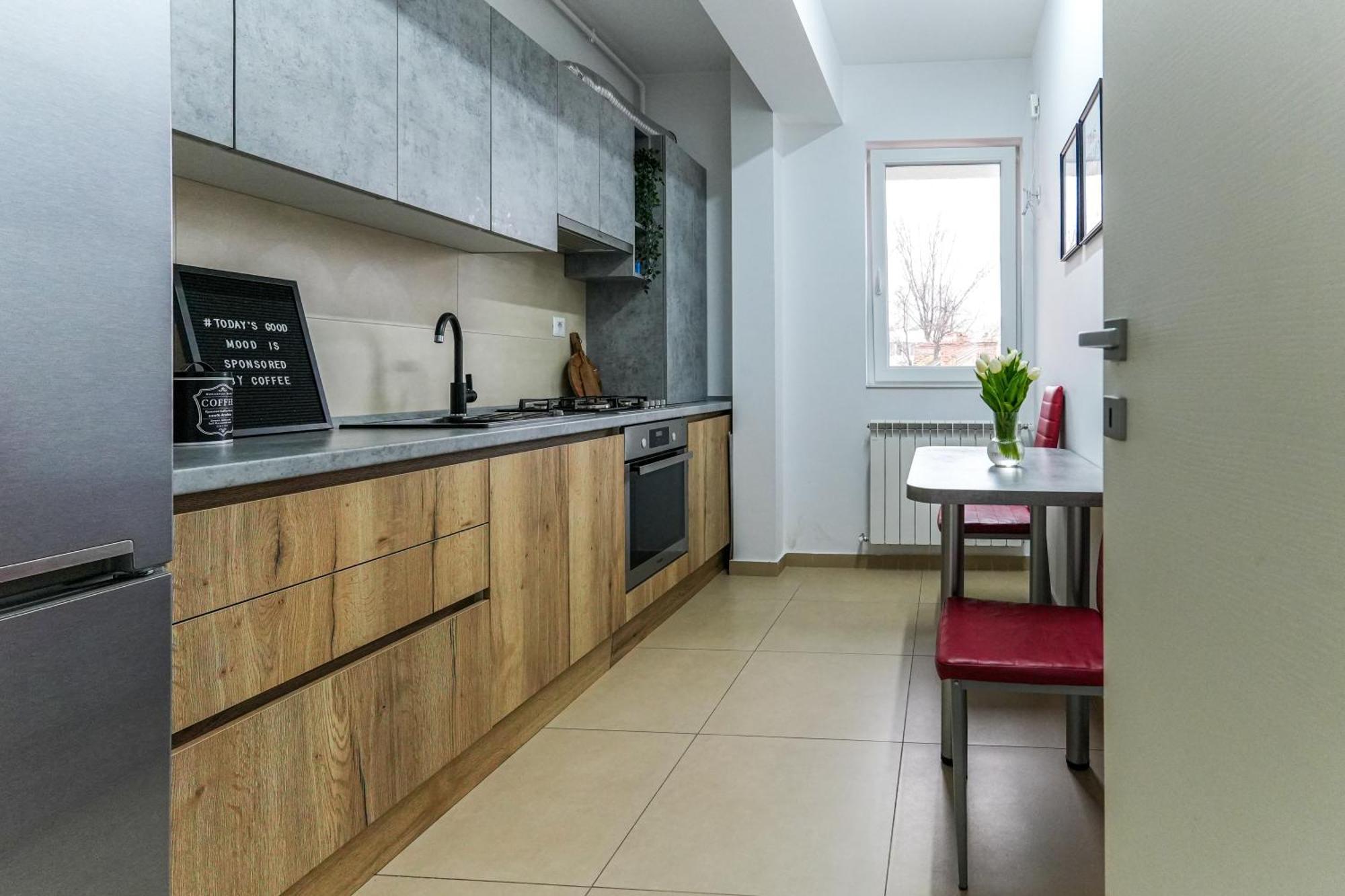 Amalia - Quiet 1Br Apartment With Parking & Wi-Fi Bucarest Exterior foto