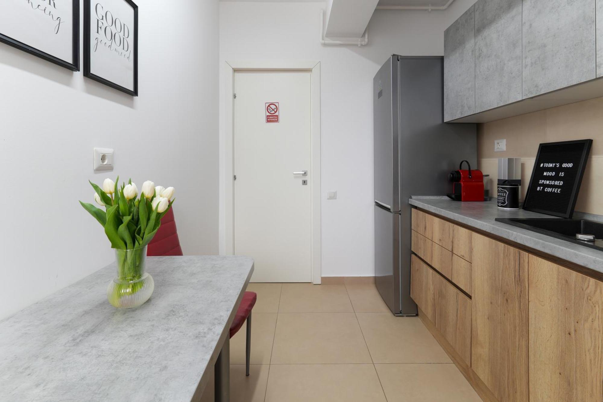 Amalia - Quiet 1Br Apartment With Parking & Wi-Fi Bucarest Exterior foto